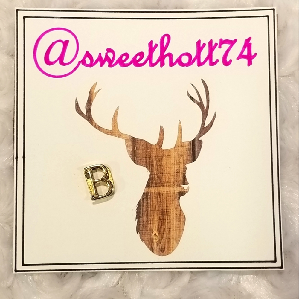B Gold KEEP Collective Charm NWOT